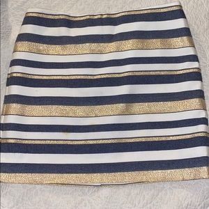 Striped Nautical J.Crew skirt